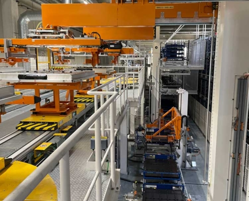 Automatisierung und Digitalisierung der Volkswagen MEB Logistik